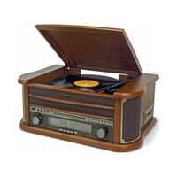Gramofon Soundmaster NR560 brązowy