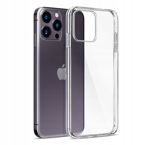 Silikonowe etui na Apple iPhone 15 Pro Max - 3mk Clear Case na Arena.pl