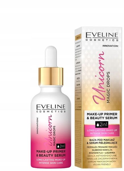 BAZA POD MAKIJAŻ 30ML UNICORN MAGIC DROPS Eveline zdjęcie 4