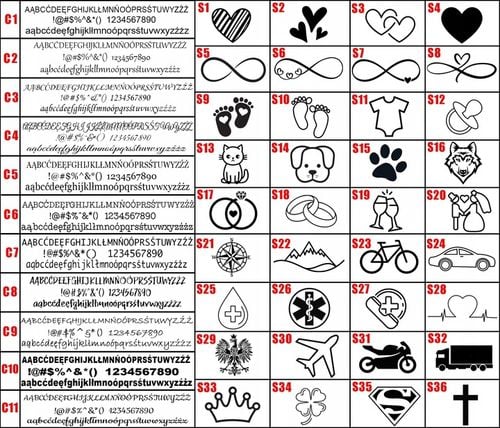 Nieśmiertelnik naszyjnik srebrny MĘSKI łańcuszek stal PREZENT GRAWER GRATIS na Arena.pl