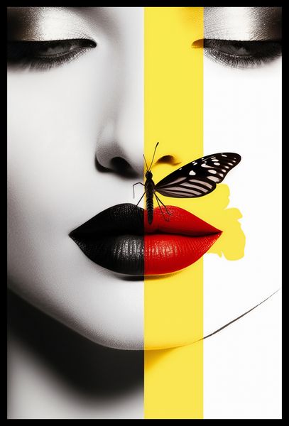 Plakat 40x60cm Motyla Piękność zdjęcie 2