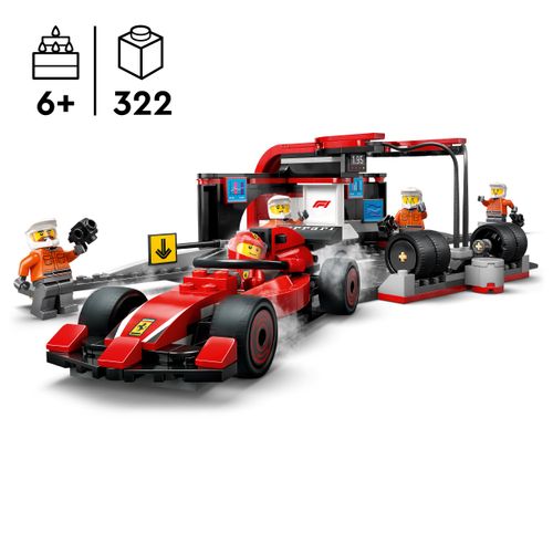 LEGO City 60443 Pit-Stop z Ferrari na Arena.pl