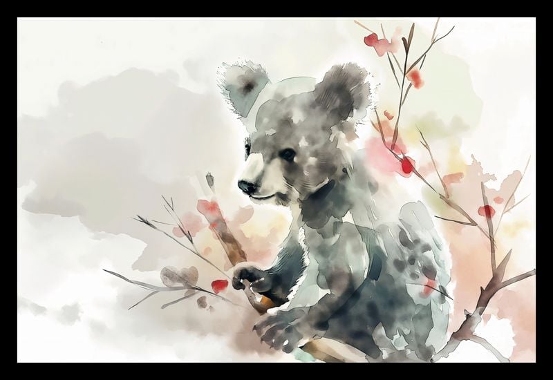 Plakat 30x20cm Akwarelowa Koala zdjęcie 2