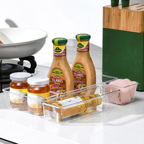 ORGANIZERY DO SZUFLADY NA PRZYBORY KOSMETYKI PRZEZROCZYSTE ZESTAW 25 na Arena.pl