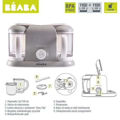 Beaba Babycook® Plus grey na Arena.pl