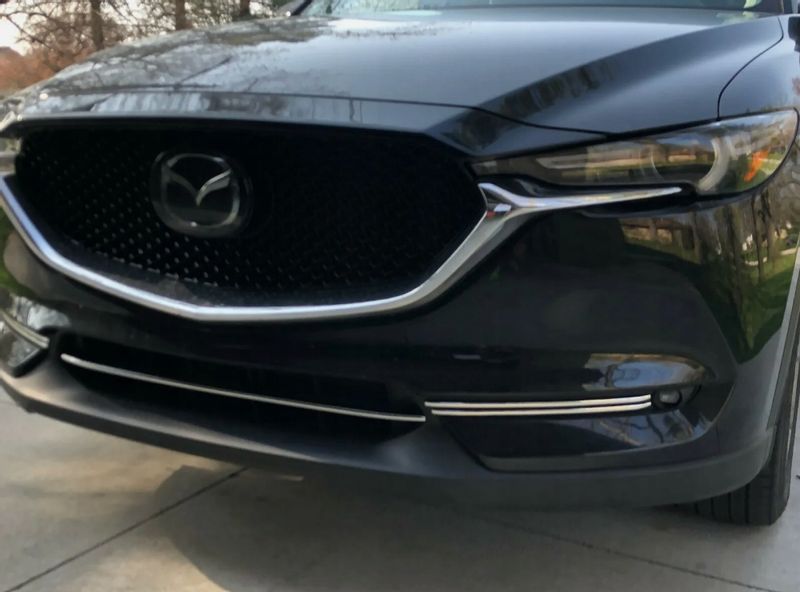 CHROME FOG BUMPER GRILLE TRIM- LIstwy chrom grill chromowan zdjęcie 3