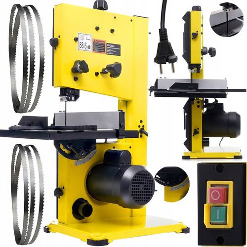 PIŁA PILARKA TAŚMOWA 850W DO DREWNA PIONOWA DRZWEA STOLARSKA TAŚMÓWKA na Arena.pl