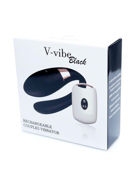 Stymulator-V-Vibe Black Usb 7 Function / Remote Control zdjęcie 10