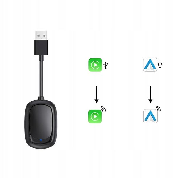 Bezprzewodowy adapter do Carplay Box 5.0 (2Air) do Carplay / Android zdjęcie 8