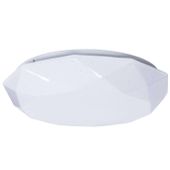 Plafon LAMPA sufitowa HEX EK75320 Milagro geometryczna OPRAWA natynkowa LED 16W 4000K z efektem gwiazd biała