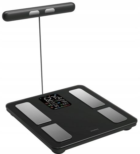 Waga łazienkowa z uchwytem, elektroniczna, precyzyjna skład ciała, na Arena.pl