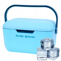 MAŁA MOCNA LODÓWKA TURYSTYCZNA RETRO 5L NA PLAŻE PIKNIK IDEALNA NA NAPOJE