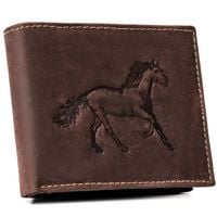 portfel męski skórzany n992-chm-horse-bl brown
