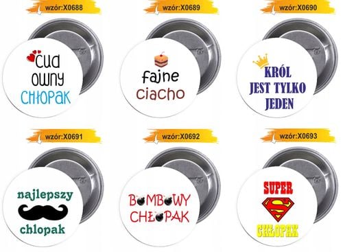 Przypinki buttony NIE DOTYKAĆ JESTEM JUŻ ZAJĘTY na Arena.pl