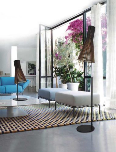 Lampa podłogowa squid czarna na Arena.pl