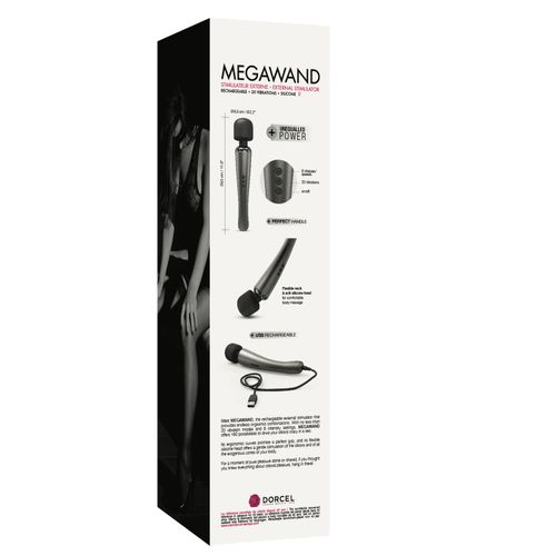 Marc Dorcel Megawand Chrome Silver na Arena.pl