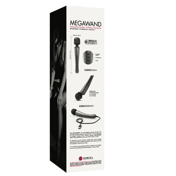 Marc Dorcel Megawand Chrome Silver zdjęcie 7