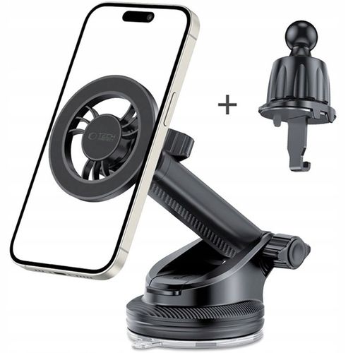 Uchwyt samochodowy do telefonu Tech-Protect na kratkę nawiewu do MagSafe na Arena.pl