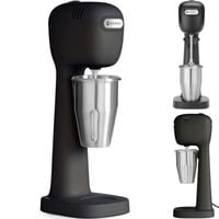 shaker spieniacz do koktajli mlecznych 400 w czarny - hendi 221600