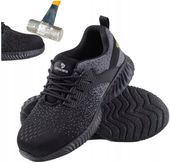 Sportowe PÓŁBUTY ROBOCZE adidasy buty męskie z NOSKIEM Lekkie