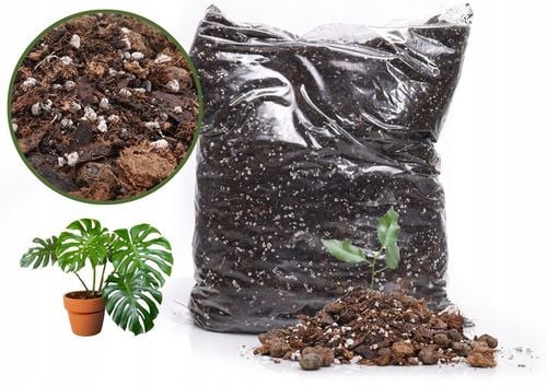10L BIO Podłoże Ziemia do Kwiatów Monstera Bigos na Arena.pl