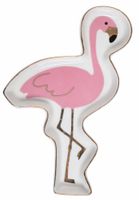 Talerzyk na biżuterię flaming różowy mały