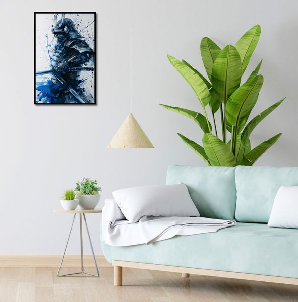 Plakat 40x60cm Samuraj w Błękicie zdjęcie 4