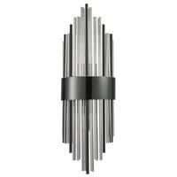 Kinkiet ścienny Draco ST-88003W-M black Step crystal glamour czarny