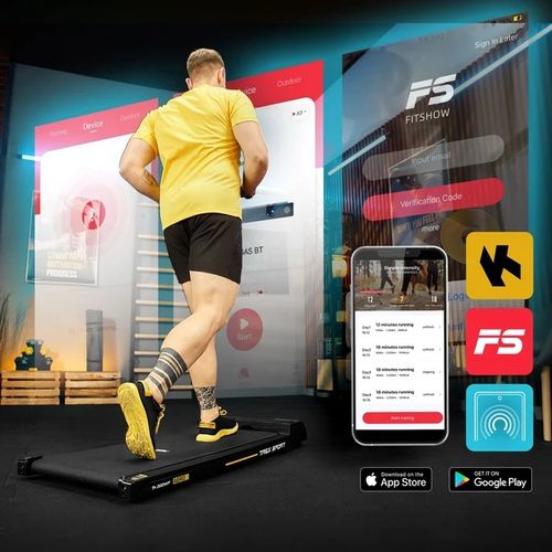 Bieżnia elektryczna domowa treningowa pod łóżko walkingpad AERO Trex Sport na Arena.pl