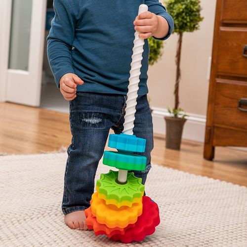 Zakręcona wieża SpinAgain Fat Brain Toy na Arena.pl