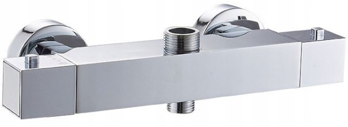 BATERIA TERMOSTATYCZNA DO KABINY PRYSZNICOWEJ NATRYSKOWEJ TERMOSTAT CHROM zdjęcie 9
