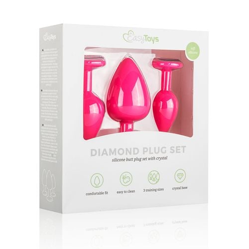plug diamond plug set pink na Arena.pl