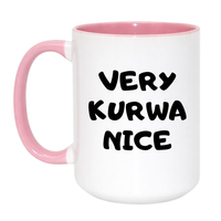 Duży Biało-Różowy 450 ml