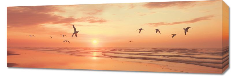 Obraz 90x30cm Spokojna Przystań zdjęcie 1