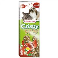 Versele Laga Crispy 110g - 2 kolby ziołowe dla królików i szynszyli