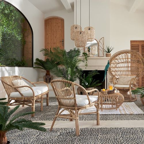 Fotel Neta rattan naturalny na Arena.pl