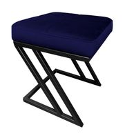 Pufa ZETA LOFT ławka taboret podnóżek metal MG16