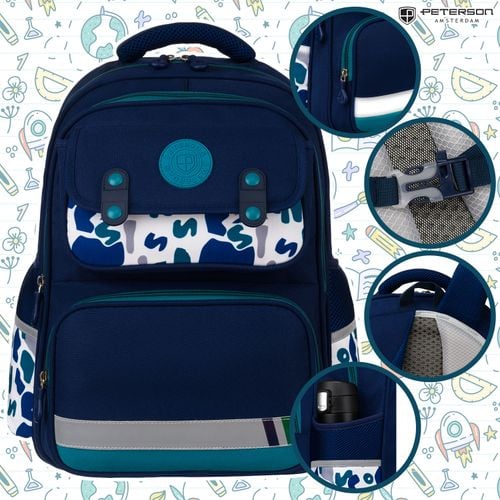plecak ptn ps2-6067 blue-green na Arena.pl