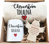 PREZENT PODZIĘKOWANIE DLA CHRZESTNYCH CHRZEST ŚLUB