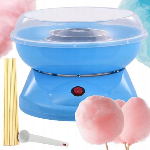 MASZYNA URZĄDZENIE DO WATY CUKROWEJ DLA DZIECI + AKCESORIA MIARKA PATYCZKI na Arena.pl