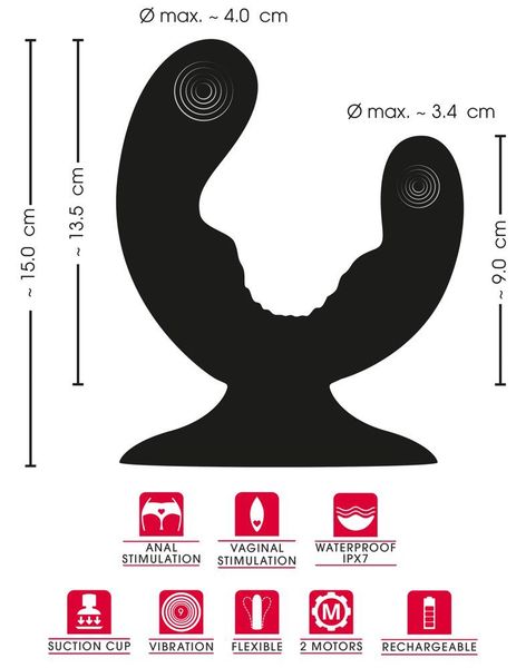 Smile Dual Vibrator zdjęcie 14