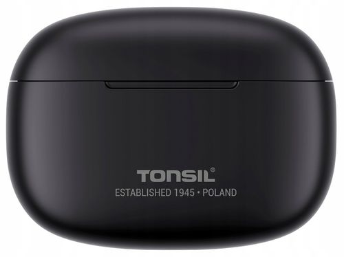 CZARNE SŁUCHAWKI Bezprzewodowe Dokanałowe TONSIL T50 BT Bluetooth IPX5 V5.3 na Arena.pl