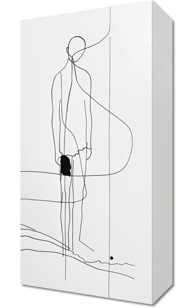 Obraz 20x40cm Samotna Wędrówka zdjęcie 1