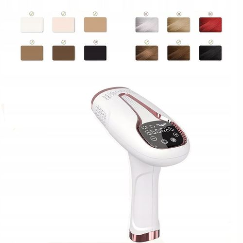 DEPILATOR IPL DO WŁOSÓW CIAŁA LASEROWY BIKINI NÓG DEPILACJA BEZBOLESNY na Arena.pl