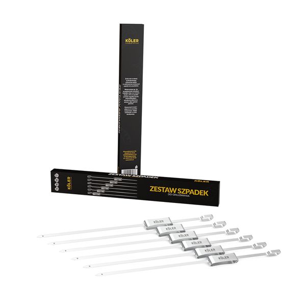 Szpikulce do szaszłyków KOLER grill zdjęcie 1