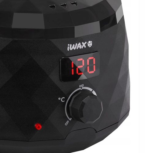Podgrzewacz wosku iWax Diamond Tech 400 ml 100W czarny na Arena.pl