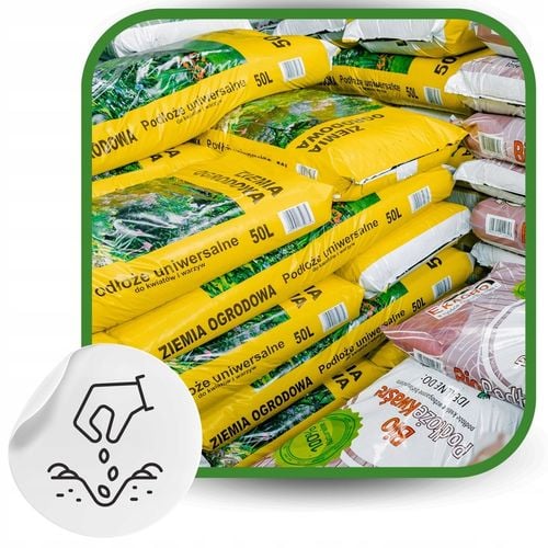 Ziemia Uniwersalna Ogrodowa 50 L Podłoże do kwiatów warzyw EKAGRO na Arena.pl