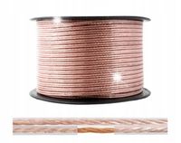 KABEL GŁOŚNIKOWY DWUŻYŁOWY WZMACNIACZA KOLUMNY 100M HI-FI CAR AUDIO