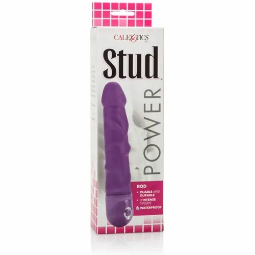 calexotics power stud pink - model z 3 trybami, długość 17,8 cm na Arena.pl