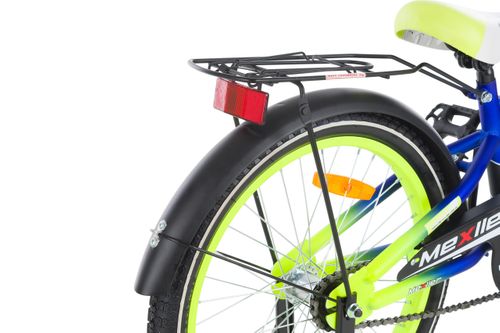 Rower 20 MEXLLER BMX niebiesko-seledyn. mat + koszyk 17r na Arena.pl